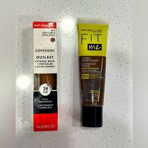 Maybelline and covergirl